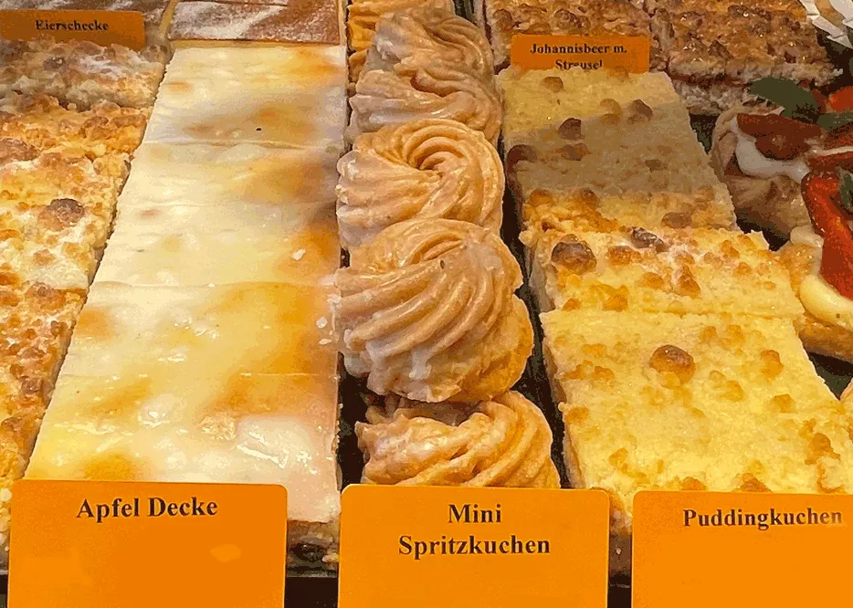 Kuchen und Gebäck