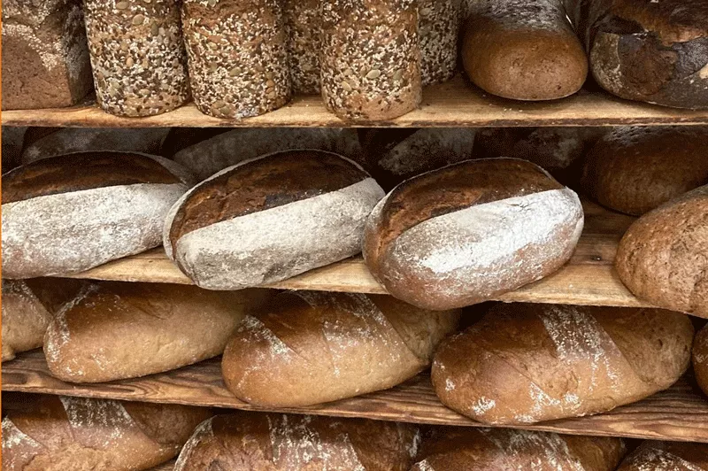 Das Brotsortiment der Bäckerei Mieth