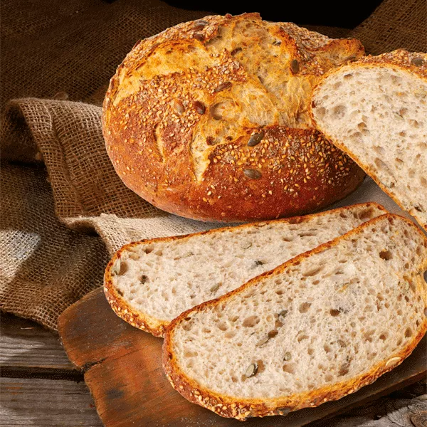 Brot des Monats August - Rustikales Dreikornbrot Brot des Monats August - Rustikales Dreikornbrot